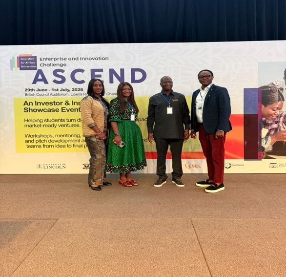 Team members at the ASCEND investor and innovation showcase